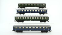 Märklin H0 Konvolut Personenwagen Schnellzugwagen 2.Kl., Schnellzugwagen 1.Kl., Gepäckwagen DB