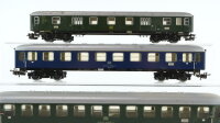 Märklin H0 Konvolut Personenwagen Schnellzugwagen 2.Kl., Schnellzugwagen 1.Kl., Gepäckwagen DB