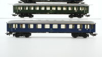 Märklin H0 Konvolut Personenwagen Schnellzugwagen 2.Kl., Schnellzugwagen 1.Kl., Gepäckwagen DB