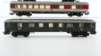 Märklin H0 Konvolut Personenwagen Speisewagen, Gepäckwagen, Personenwagen 2.Kl. DB