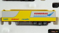 Märklin H0 48040 Doppel-Einheit KOMBIRAIL Sattelauflieger
