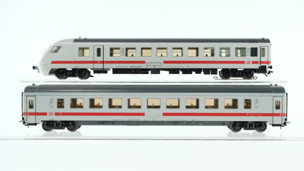 Märklin H0 Konvolut Personenwagen Intercity Großraumwagen 2.Kl., Intercity Steuerwagen mit Beleuchtung DB