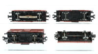 Märklin H0 Konvolut Güterwagen Gedeckte Güterwagen mit Schiebetür, Güterzugbegleitwagen, Niederbordwagen DB