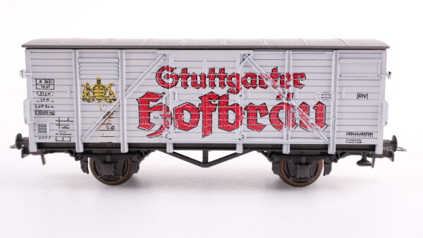 Roco H0 4301B Gedeckter Güterwagen Stuttgarter Hofbräu