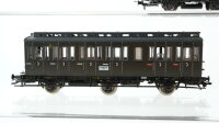 Roco H0 Konvolut Personenwagen Abteilwagen 3.Kl., Abteilwagen mit Bremserhaus 4.Kl., Abteilwagen 2./3.Kl. K.P.E.V., u.a.