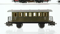 Märklin H0 Konvolut Personenwagen Schienenbus Beiwagen beleuchtet ohne Antrieb, Donnerbüchsen ohne Fenster DB, u.a.