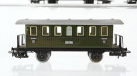 Märklin H0 Konvolut Personenwagen Schienenbus Beiwagen beleuchtet ohne Antrieb, Donnerbüchsen ohne Fenster DB, u.a.
