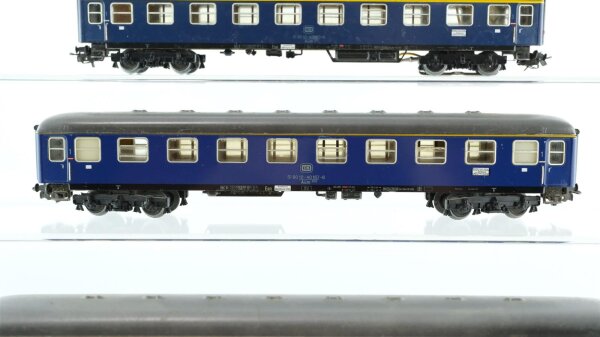 Märklin H0 Konvolut Personenwagen D-Zug Abteilwagen blau 1.Kl. DB