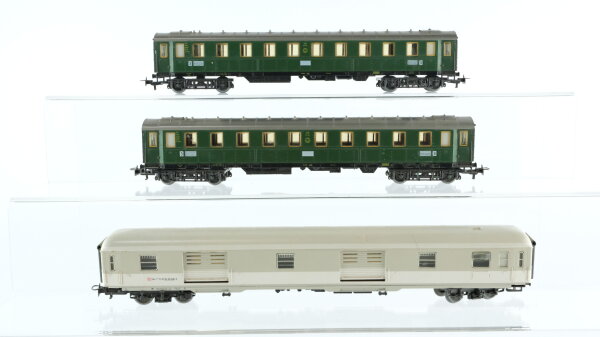 Märklin H0 Konvolut Personenwagen Schnellzug Gepäckwagen, Personenwagen 3.Kl. DB,DRG