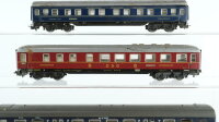 Märklin H0 Konvolut Personenwagen Sitzwagen "B 6692", Schlafwagen (Dach lose), Speisewagen NS CIWL, DRG