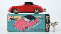 Schuco 01461 Micro Racer 1047 Porsche 356 rot/schwarz...