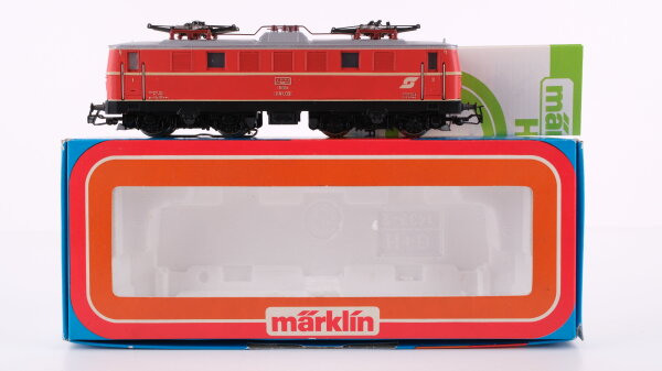 Märklin H0 3154 Elektrische Lokomotive BR 1141 der ÖBB Wechselstrom Analog (Blau-Rote OVP)