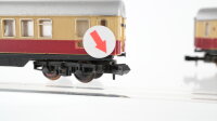 Minitrix N Konvolut "TEE" Personenwagen 1.Kl. Speisewagen DB/DSG