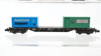 Minitrix N Konvolut Schwerölwagen "DEA" Kesselwagen "Esso" Containertragewagen Schwerlastrungenwagen DB