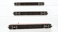 Fleischmann N Konvolut "IC" Grossraumwagen 1.Kl. Bord Restaurant rot-grau mit Innenbeleuchtung DB