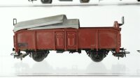 Märklin H0 Konvolut Niederbordwagen Gedeckter Güterwagen Schiebedachwagen Selbstentladewagen "Erz IIId" Rungenwagen DB