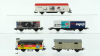 Märklin H0 Konvolut Containertragewagen...