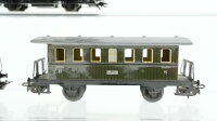 Märklin H0 Konvolut Personenwagen 2.Kl. Blech Personenwagen Personenzugbegleitwagen Packwagern mit Bremserhaus DR/Länderbahn