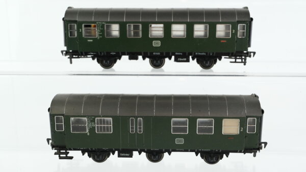 Fleischmann H0 Konvolut Umbauwagen 2.Kl. Umbauwagen mit Stückgutabteil 2.Kl. DB