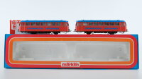 Märklin H0 3140 Schienenbus BR VT 21 mit Steuerwagen...