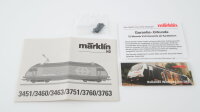 Märklin H0 3450 Elektrische Lokomotive "ciba" BR Re 4/4 460 016-9 SBB CFF FFS Wechselstrom Delta Digital