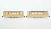 Prefo H0 Strassenbahn 2-teilig STANDMODELL ohne Antrieb
