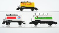 Märklin H0 Konvolut Kesselwagen "Shell Esso...