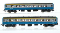 Lima H0 Konvolut Abteilwagen "Intercity W 13493" 1.Kl grau-blau UK