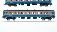 Lima H0 Konvolut Abteilwagen "Intercity W 13493" 1.Kl grau-blau UK