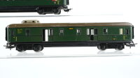 Märklin H0 Konvolut Personenwagen (346/1) Packwagen (346/4) Blech Länderbahn