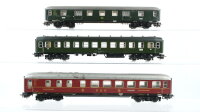 Märklin H0 Konvolut Personenwagen 2.Kl. packwagen...