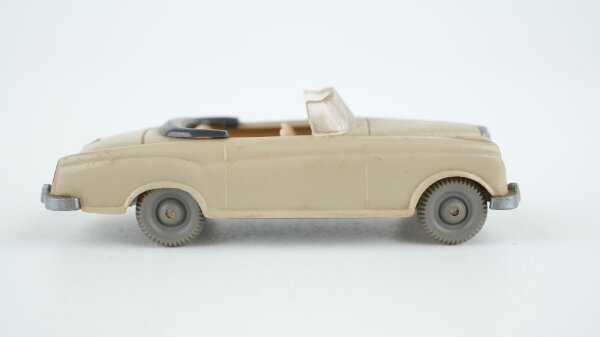 Wiking H0 143/1 F Mercedes 220 Cabrio 55 hellgelbgrau/anthrazit beige Sitze 1958-1959