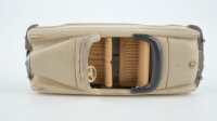 Wiking H0 143/1 F Mercedes 220 Cabrio 55 hellgelbgrau/anthrazit beige Sitze 1958-1959