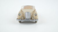 Wiking H0 143/1 F Mercedes 220 Cabrio 55 hellgelbgrau/anthrazit beige Sitze 1958-1959