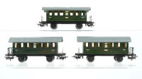 Märklin H0 Konvolut Personenwagen 3.Kl. Blech...