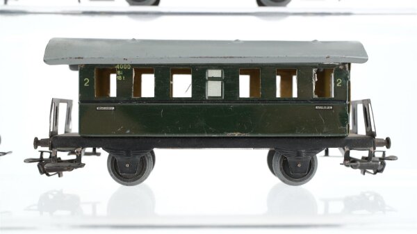 Märklin H0 Konvolut Perrsonenwagen 2.Kl. Blech Länderbahn