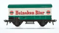 Fleischmann H0 Konvolut Gedeckter Güterwagen orange Bierwagen "Heineken Bier" Bierwagen "Grolsch Bier" DB/NS