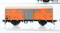 Fleischmann H0 Konvolut Gedeckter Güterwagen orange Bierwagen "Heineken Bier" Bierwagen "Grolsch Bier" DB/NS