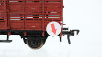 Fleischmann H0 Konvolut Hochbordwagen mit Bremserhaus Hochbordwagen Viehtransportwagen Gedeckter Güterwagen mit Bremserhaus DR