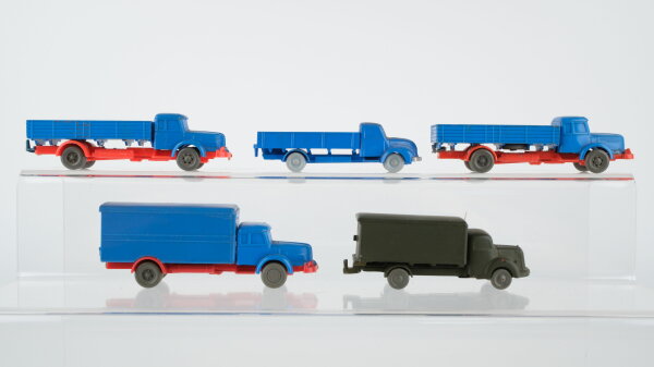 Wiking unverglast H0 Konvolut Fahrzeuge LKW
