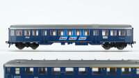 Fleischmann H0 Konvolut Personenwagen 1./2.Kl. Abteilwagen "Grolsch" blau NS