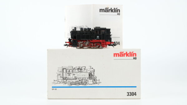 Märklin H0 3304 Dampflok BR 80 030 DB Wechselstrom
