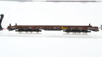 Liliput H0 Konvoluzt Niederflurwagen 8-achsig Niederbordwagen mit Bremserhaus Niederbordwagen "Eternit" Hochbordwagen Viehtransportwagen DB/SNCF/ÖBB