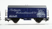 Märklin H0 Konvolut Kühlwagen "Schweriner Pils Teinacher Sprudel Kritzenthaler Pilsner" Kühlwagen "Stuttgarter Weihnachtsmarkt 1998 1999) DB/DR