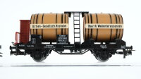 Märklin H0 Konvolut Silowagen "Quarz Werk" Behältertragewagen "VTG" Kesselwagen mit Bremserhaus "MEX-PHALT ABC" Weinfasswagen mit Bremserhaus DR/DB
