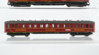Roco N Konvolut Personenwagen 2 x Speisewagen "MITROPA" DRG (teilweise Kupplung lose)