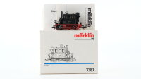Märklin H0 3387 Dampflok Glaskasten BR 98 308 DB...