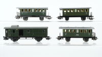 Märklin H0 Konvolut Personenwagen 2.Kl. Packwagen...