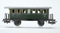 Märklin H0 Konvolut Personenwagen 2.Kl. Packwagen "4003" grün Blech Länderbahn