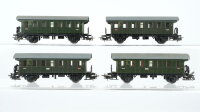 Märklin H0 Konvolut Personenwagen 2.Kl. grün...
